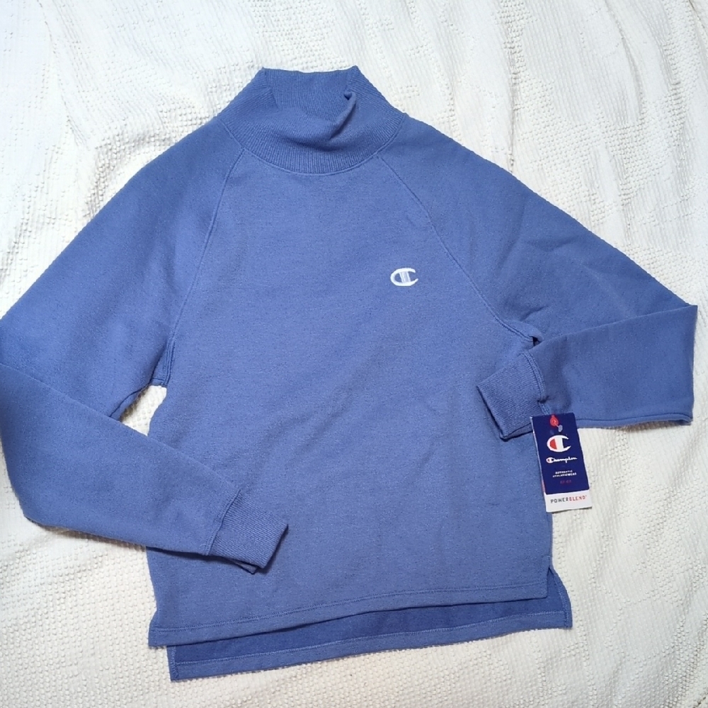 Champion Women's Powerblend Mock Neck Sweater NWT